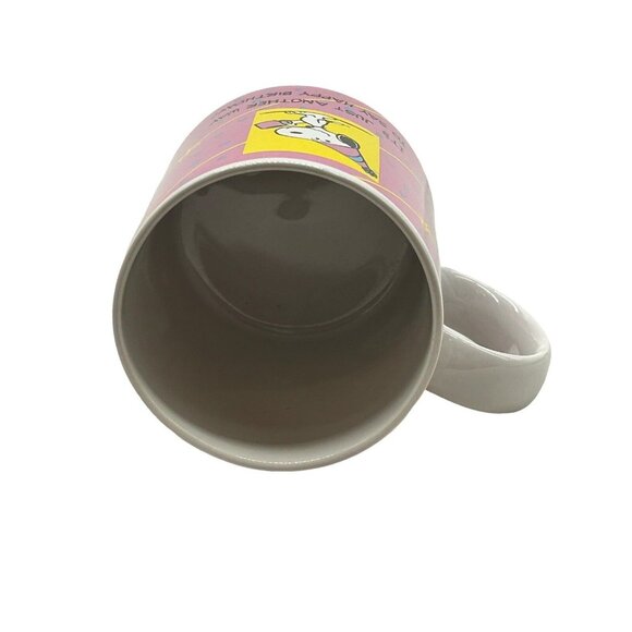 Snoopy Peanuts Pink Happy Birthday Coffee Cup Tea Mug Willits Vintage Gift - Picture 6 of 7